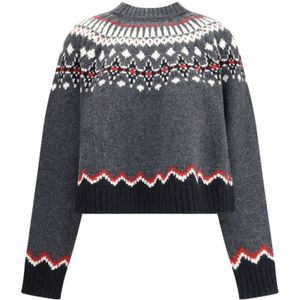 Alanui, Dames, Truien, Veelkleurig, Maat: S Wol,