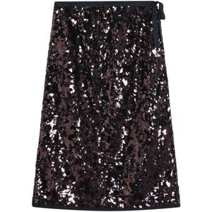 Prada, Dames, Rokken, Paars, Maat: XS