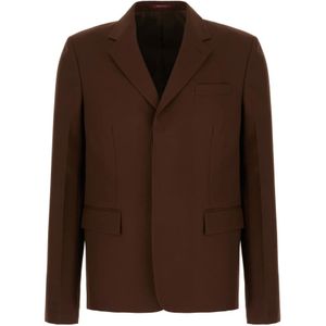 Gucci, Heren, Jassen, Bruin, Maat: M