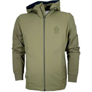 Aeronautica Militare, Heren, Jassen, Groen, Maat: L Gabardine,