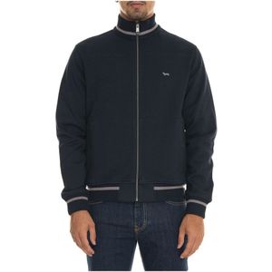 Harmont & Blaine, Heren, Sweatshirts & Hoodies, Blauw, Maat: M