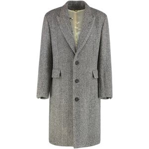 Golden Goose, Heren, Mantels, Grijs, Maat: L Wol,