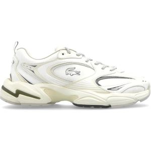 Lacoste, Dames, Schoenen, Wit, Maat: 37 EU Leer,