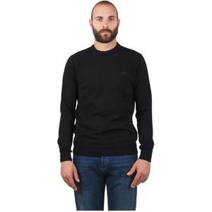 Lacoste, Heren, Truien, Zwart, Maat: L Wol,