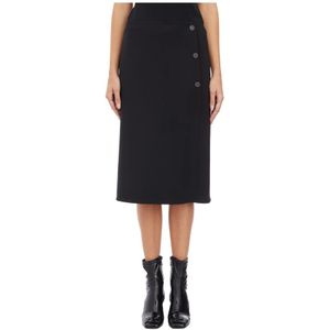 Courrèges, Dames, Rokken, Zwart, Maat: XS
