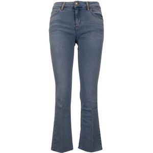 Liu Jo, Dames, Jeans, Blauw, Maat: W28 Katoen,