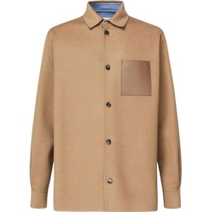 Loewe, Heren, Jassen, Bruin, Maat: L