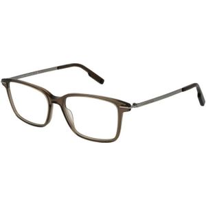 Zegna - Optical Frame - Beige - Acetaat - Rechthoekig Montuur