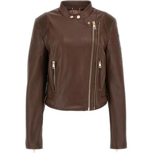 Guess - Jeannine - PU-jas - Dames - Gestikt