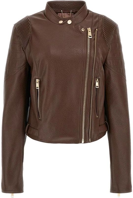 Guess - Jeannine - PU-jas - Dames - Gestikt