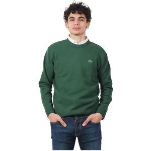 Lacoste, Heren, Truien, Groen, Maat: 2XL Wol,
