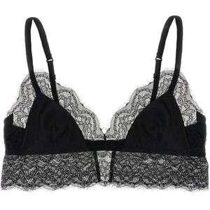 Dolce & Gabbana, Dames, Ondergoed, Zwart, Maat: M Satijn,