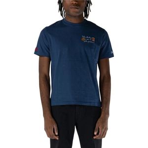 MC2 Saint Barth, Heren, Tops, Blauw, Maat: S