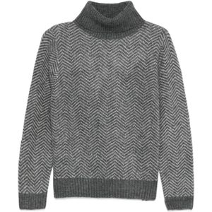 Yerse, Dames, Truien, Grijs, Maat: XS Wol,