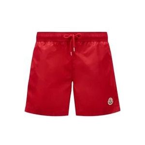 Moncler Casual Shorts , Red , Heren , Maat: L