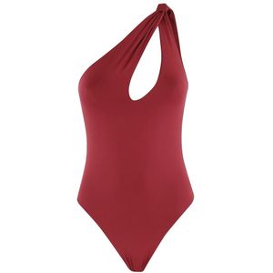 Federica Tosi, Dames, Badkleding, Rood, Maat: XS Polyamide,
