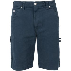 Tommy Hilfiger - Korte Broeken - Blauw - Katoen