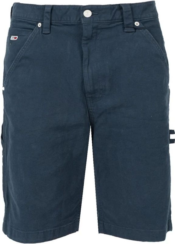 Tommy Hilfiger - Korte Broeken - Blauw - Katoen