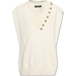 Dolce & Gabbana, Heren, Truien, Beige, Maat: M Wol,