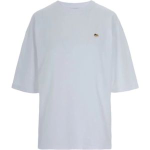 Fiorucci, Dames, Tops, Wit, Maat: XS Katoen,