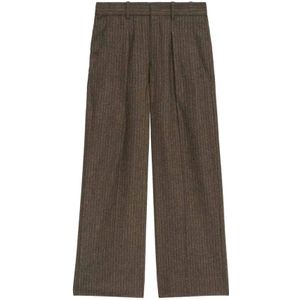 Isabel Marant, Dames, Broeken, Bruin, Maat: XS