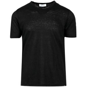 Gran Sasso, Heren, Tops, Zwart, Maat: S Katoen,