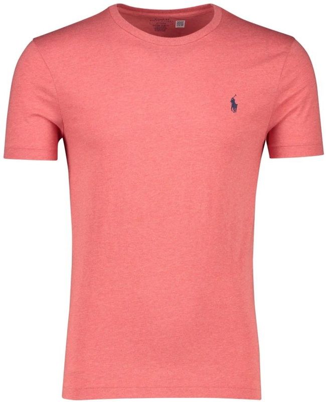 Polo Ralph Lauren, Heren, Tops, Roze, Maat: S Katoen,