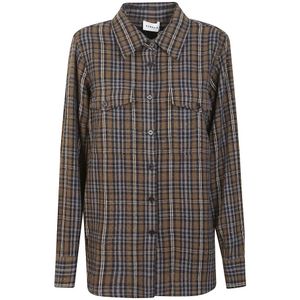 P.a.r.o.s.h., Dames, Blouses & Shirts, Veelkleurig, Maat: M Katoen,