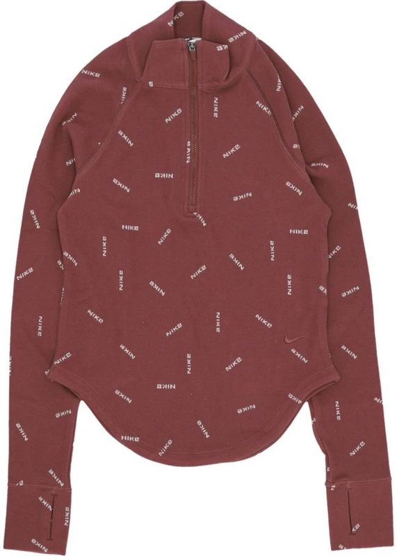 Nike, Dames, Tops, Rood, Maat: S Katoen,