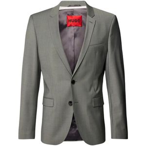 Hugo, Heren, Jassen, Groen, Maat: S Leer,