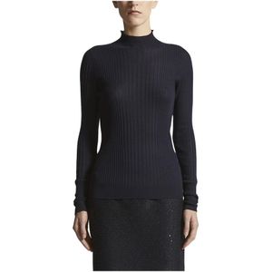 Peserico, Dames, Truien, Blauw, Maat: XS