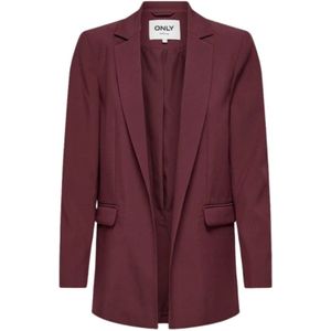 Only, Dames, Jassen, Rood, Maat: M Poliester,