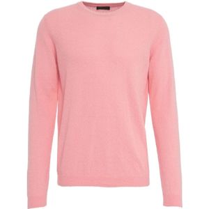 Roberto Collina, Heren, Truien, Roze, Maat: L