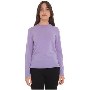 Hugo, Dames, Truien, Paars, Maat: 2XL Wol,