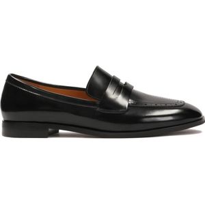 Kazar - Loafer-stijl Half-laarzen - Zwart - Leer
