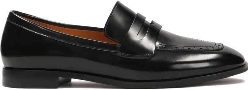 Kazar - Loafer-stijl Half-laarzen - Zwart - Leer