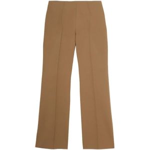 Sand, Dames, Broeken, Bruin, Maat: XL Viscose,
