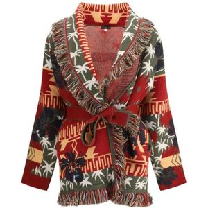 Alanui - Hibiscus Bloom - Vest - Veelkleurig - Wol