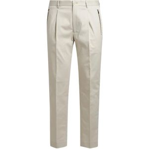Etro, Heren, Broeken, Wit, Maat: L Katoen,