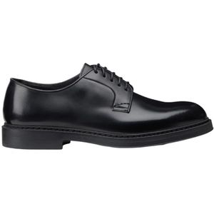 Doucal's, Heren, Schoenen, Zwart, Maat: 43 EU Leer,