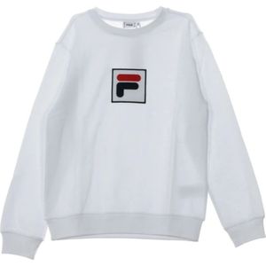 Fila, Heren, Sweatshirts & Hoodies, Wit, Maat: XL