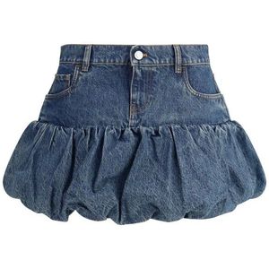Coperni - Denim Mini Rok - Blauw - Dames