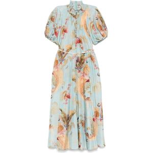 Zimmermann, Dames, Jurken, Blauw, Maat: M