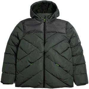 Munich - Heren Winterjas - Waterbestendig - Limoen Details - Polyester Vulling