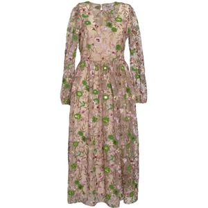 Vivetta, Dames, Jurken, Veelkleurig, Maat: XS Poliester,