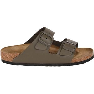 Birkenstock, Heren, Schoenen, Grijs, Maat: 42 EU Suède,