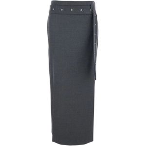 LOW Classic, Dames, Rokken, Grijs, Maat: M