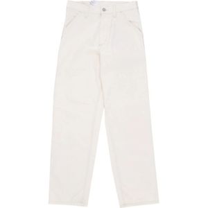 Carhartt Wip, Heren, Jeans, Wit, Maat: W36 L34 Katoen,