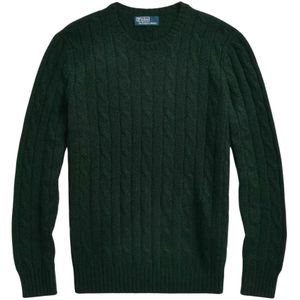 Ralph Lauren, Heren, Truien, Groen, Maat: L Kasjmier,