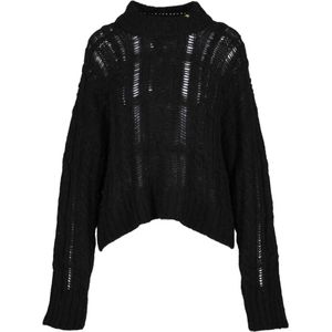 Pinko, Dames, Truien, Zwart, Maat: L Wol,